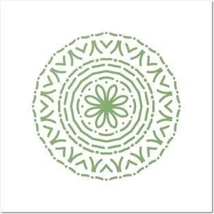 mandala Posters and Art